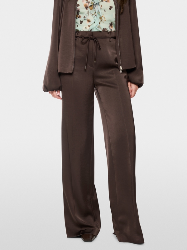 WARRI shiny fabric trousers