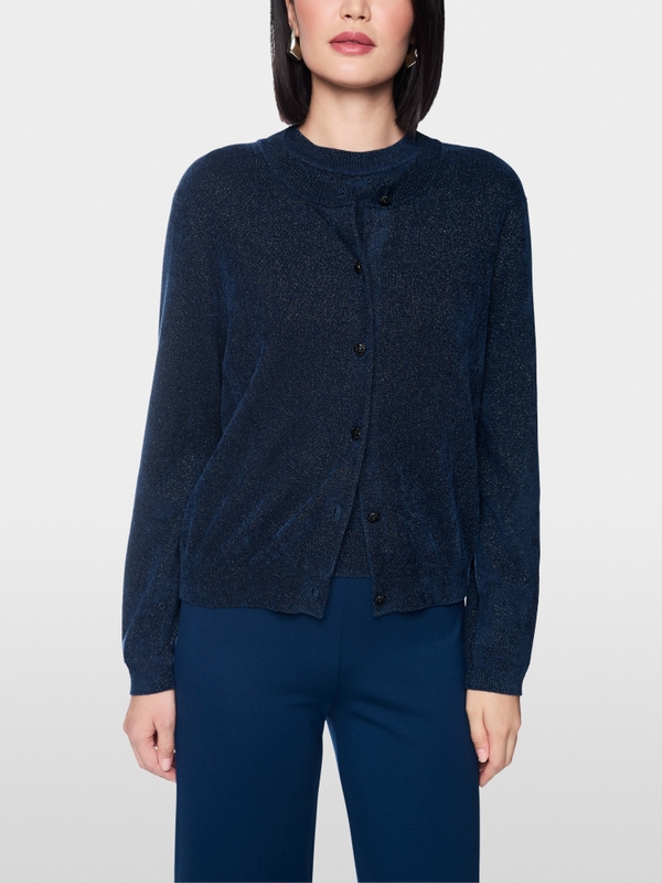 Cardigan with decorative buttons