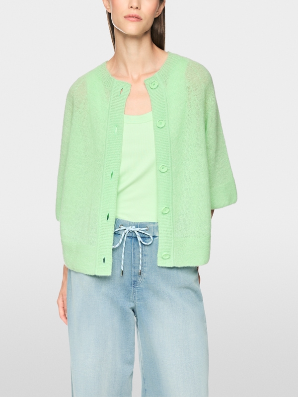 ‘Knitted in Germany’ short cardigan