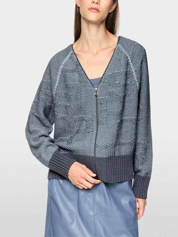 ‘Knitted in Germany’ cardigan