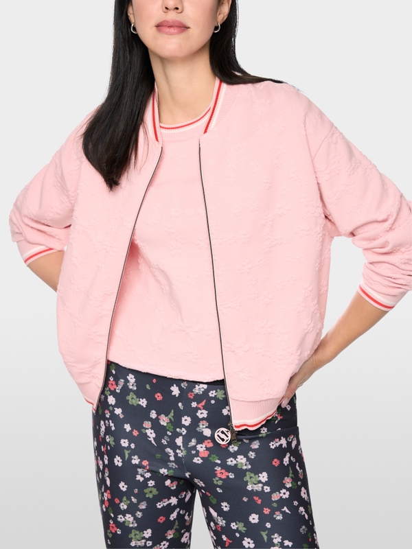 ‘Knitted in Germany’ blouson cardigan