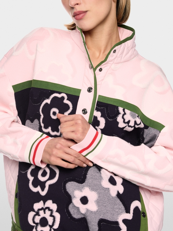 Pull de randonnée à col montant