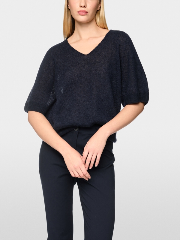 Pull à manches courtes tricoté en Allemagne