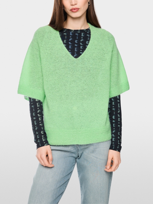 ‘Knitted in Germany’ shortsleeve jumper