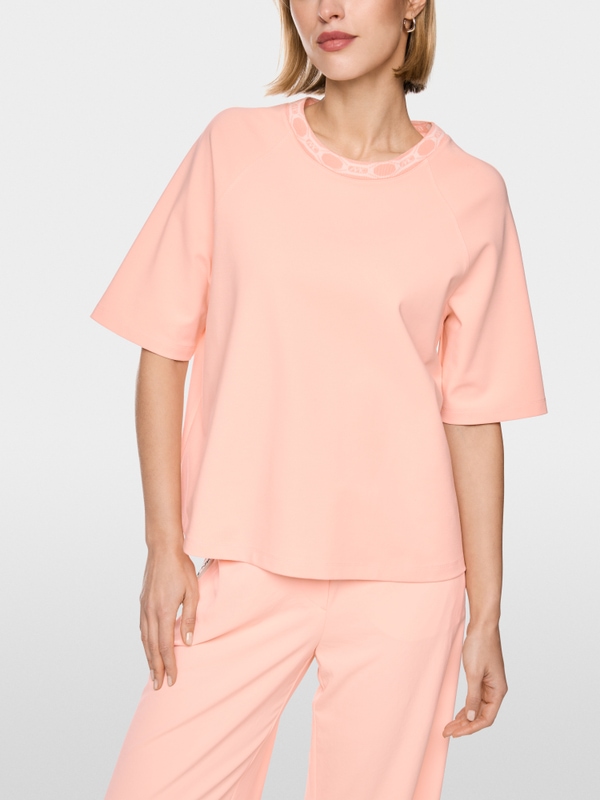 T-shirt oversize en mélange de coton