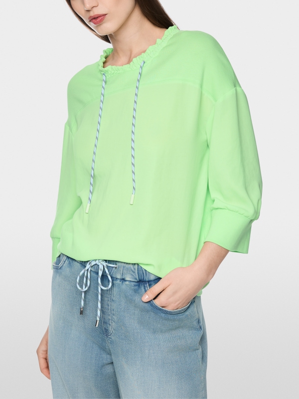 Loose-fit blouse shirt