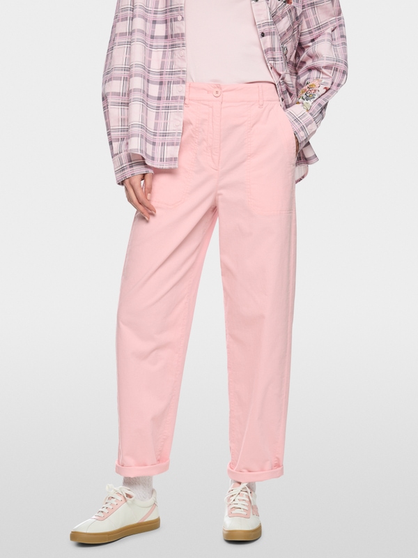Pantalon en velours côtelé RUMA, coupe décontractée forme en O