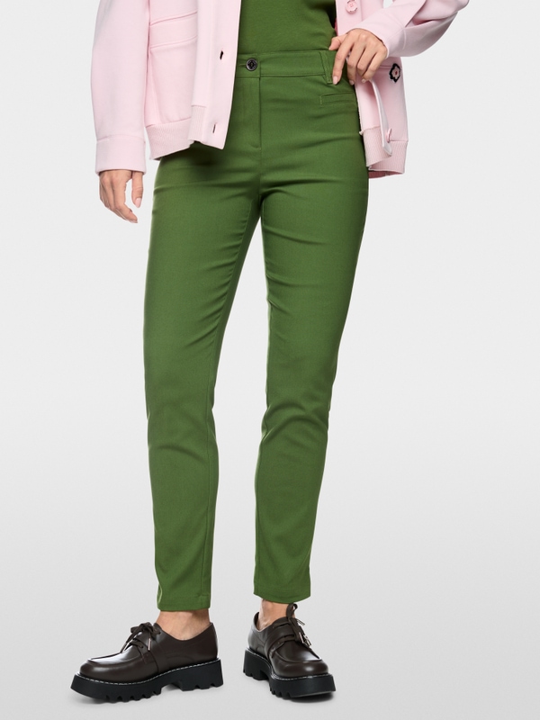 Pantalon en tissu SILEA, coupe slim