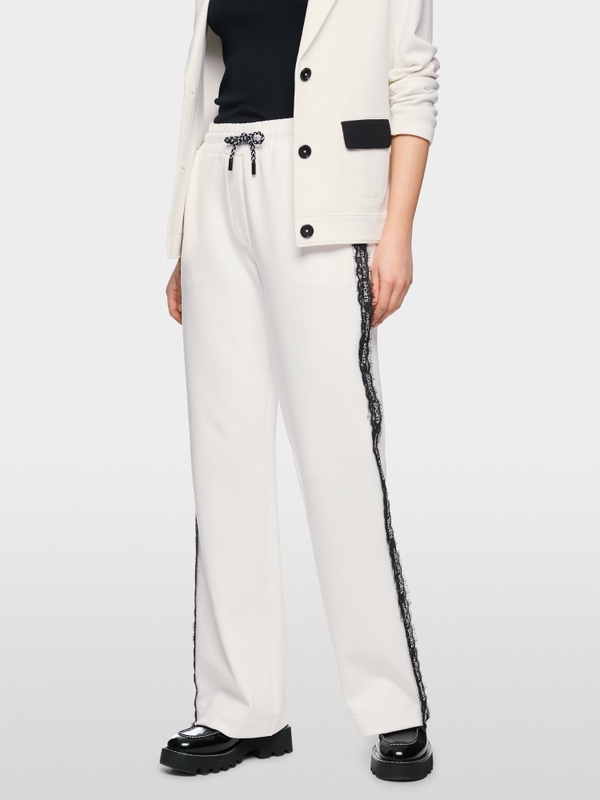 WASHINGTON pull-on trousers with lace