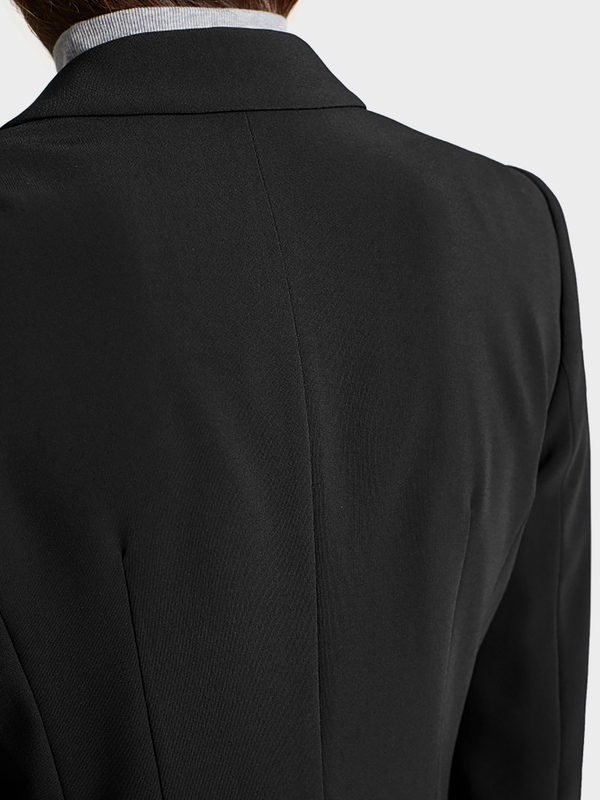 Feiner Blazer aus Crêpe