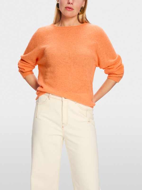 Knitted in Germany fine-knit jumper