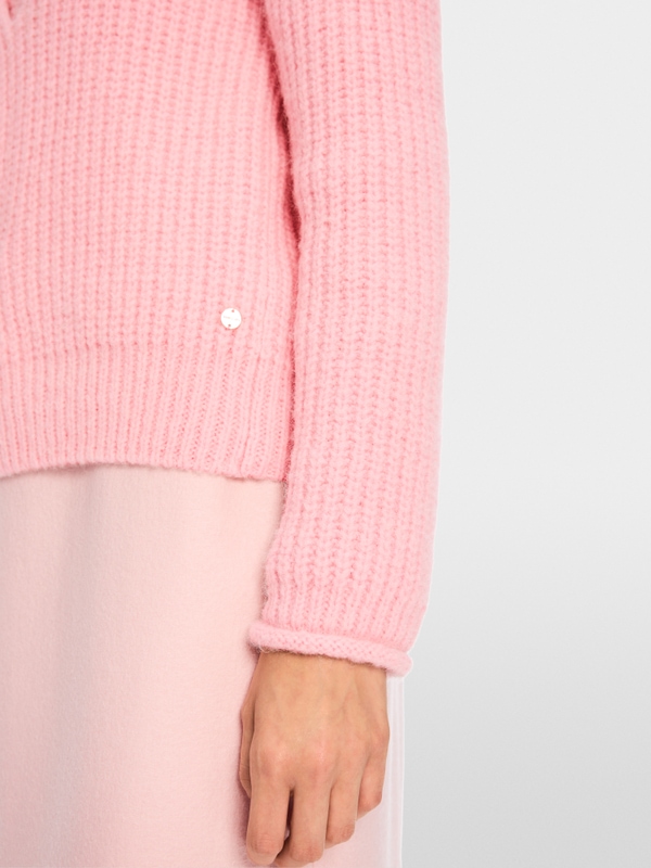 Sweater avec torsade - "Knitted in Germany"