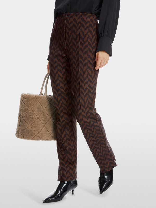 FATSA slip-on pants in stretch