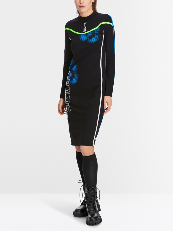 Mini dress with print