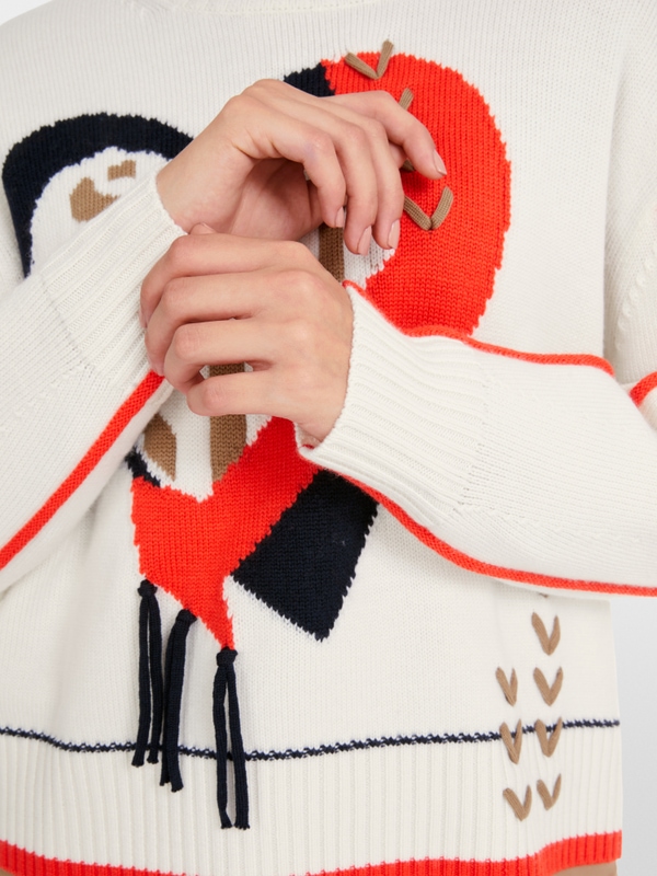 Sweater aus reiner Wolle