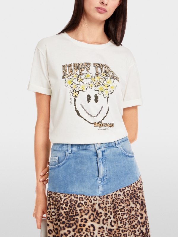 T-shirt en coton biologique "Rethink Together"