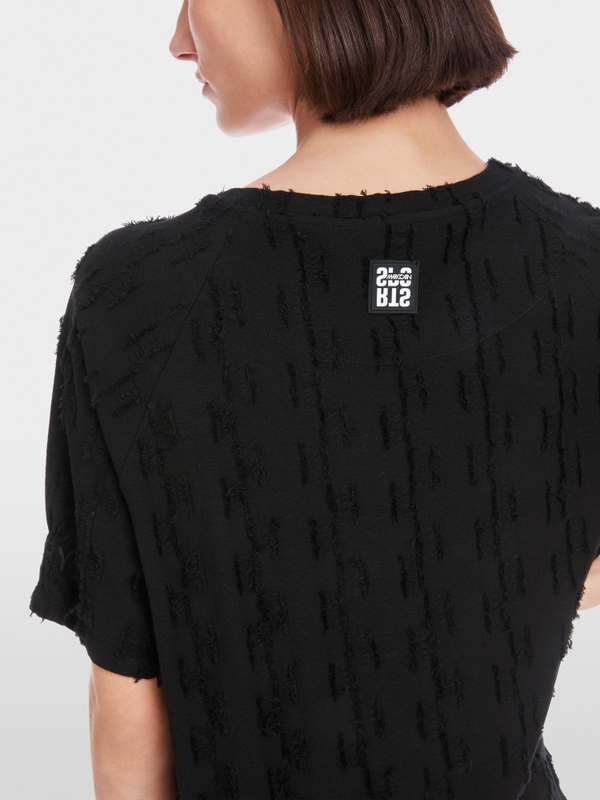 T-shirt in textured design