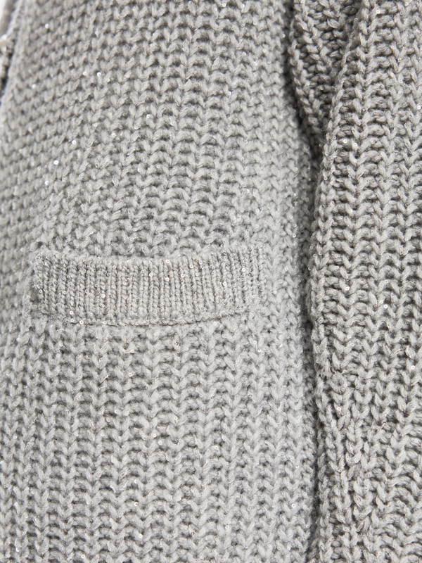 Lange gebreide mantel Knitted in Germany