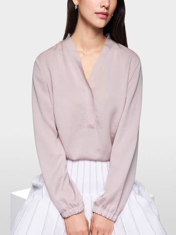 Blouse col en V "Rethink Together"