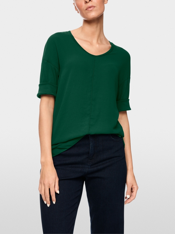 Blusenshirt mit V-Neck
