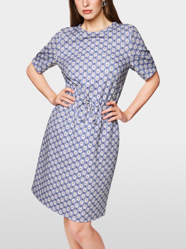 T-Shirt-Kleid mit Tunnelzug
