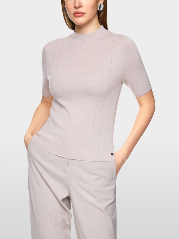 Pullover mit Lurex Details