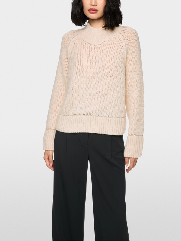 Grof gebreide trui, Knitted in Germany