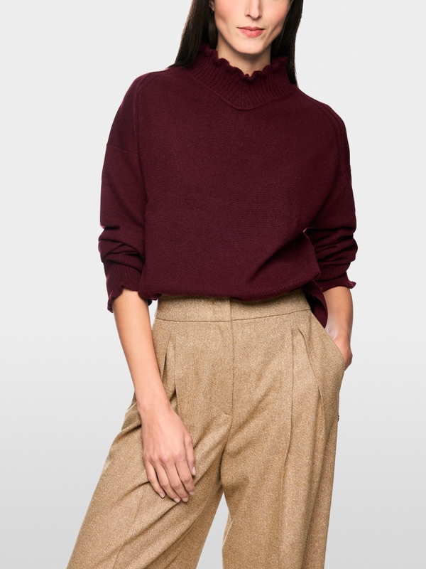 Pull avec détails volants