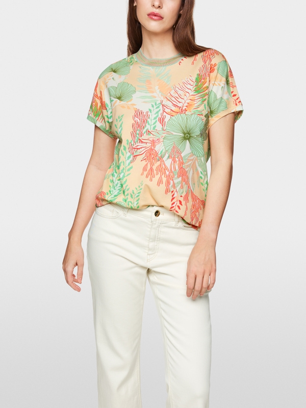 T-shirt à imprimé floral