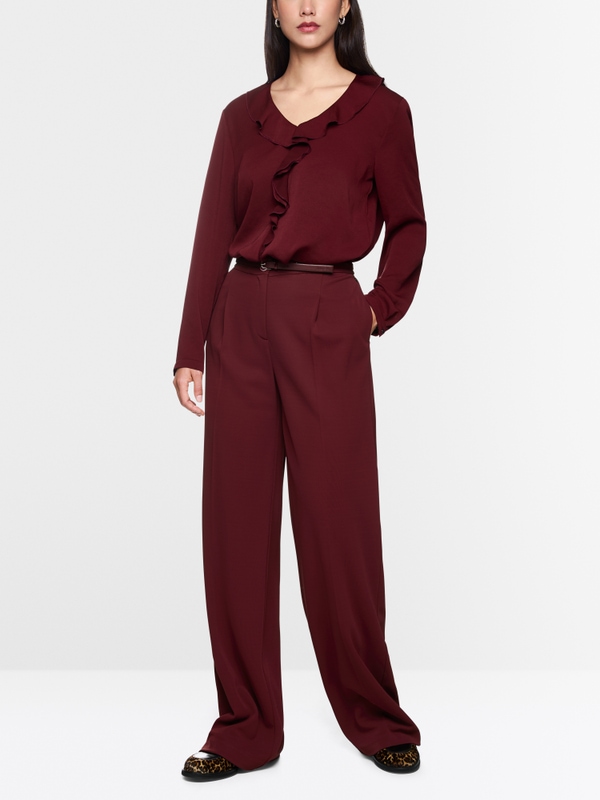 WICHITA high waist wide fit trousers