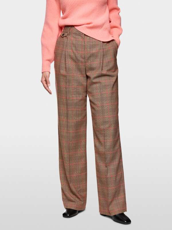Pantalon large WASCO taille haute