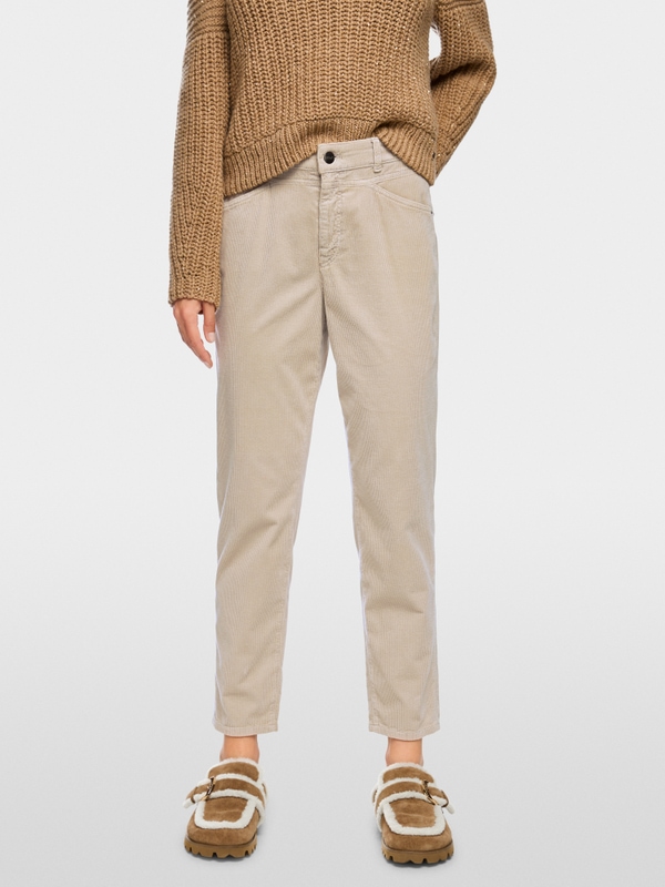 RIAD high waist corduroy trousers