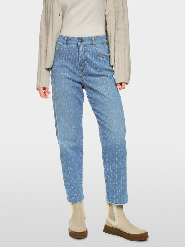 Jeans ROHA in Bouclé-Optik