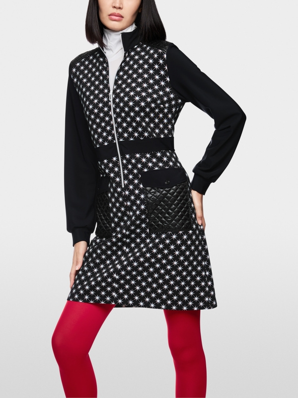 Robe sportive à imprimé étoiles de neige