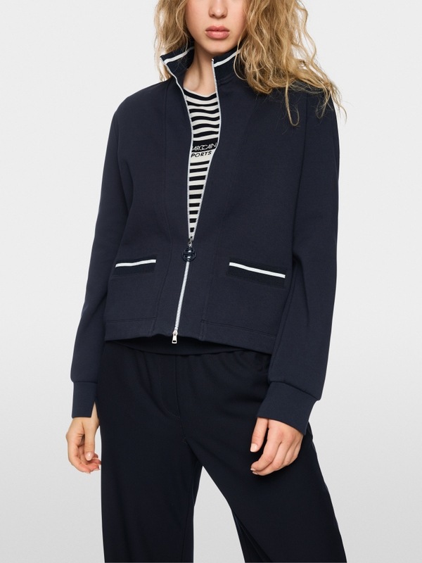 Kurze Sweatjacke
