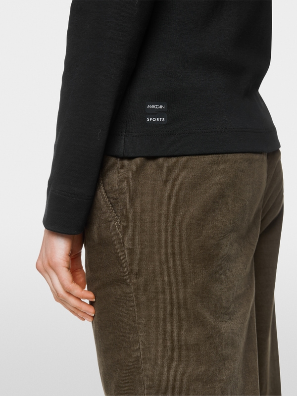 Veste en jersey avec détails imprimés cubes