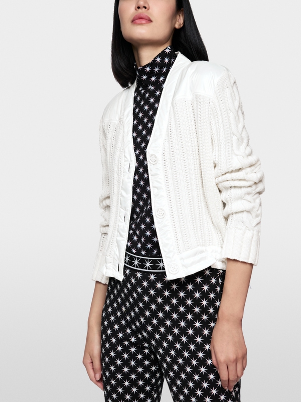 Cardigan en tricot - tricoté en Allemagne