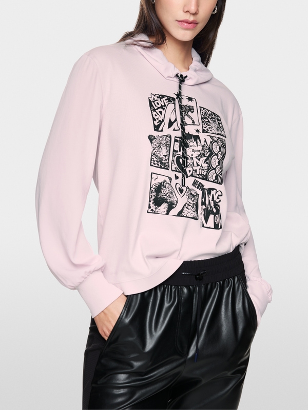 Blouse met opdruk
