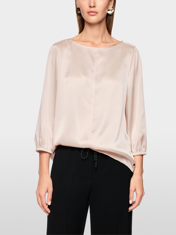 Polo en coton côtelé uni