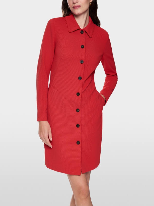 Structuurjurk van stretchstof