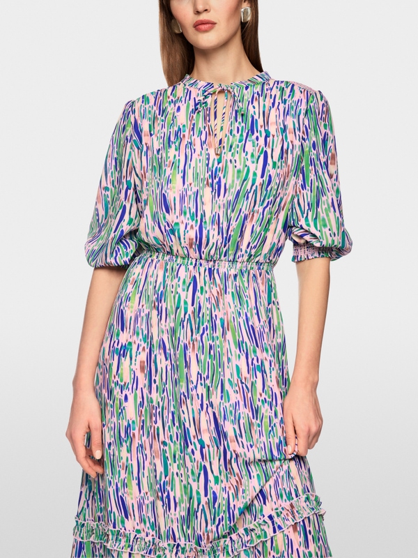 ‘Rethink Together’ confetti print dress