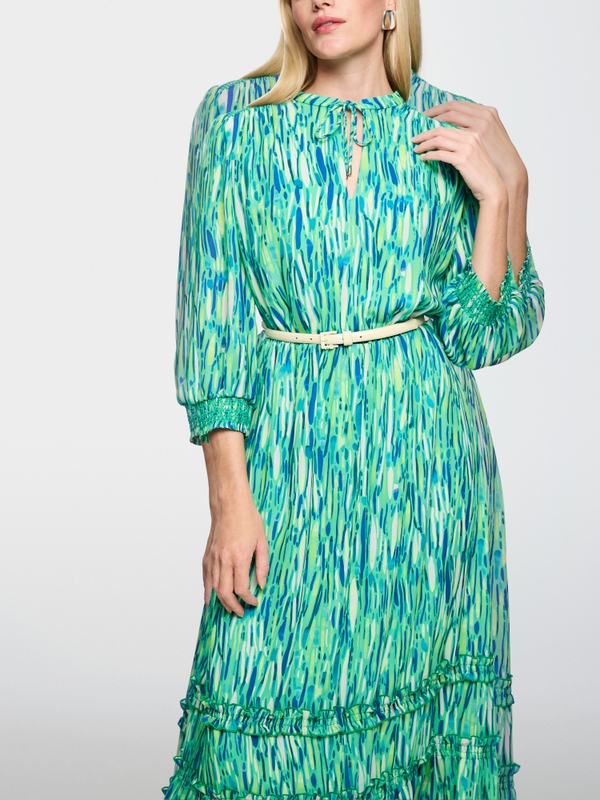 ‘Rethink Together’ confetti print dress