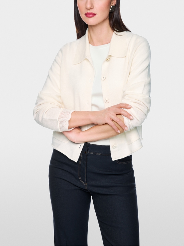 Cashmere cardigan ‘Rethink Together’