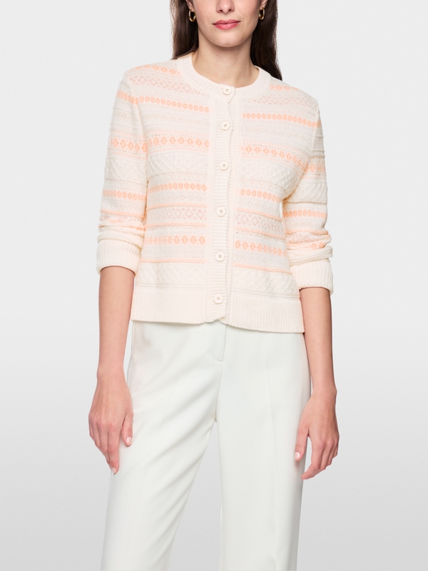 Lurex-Cardigan "Rethink Together"