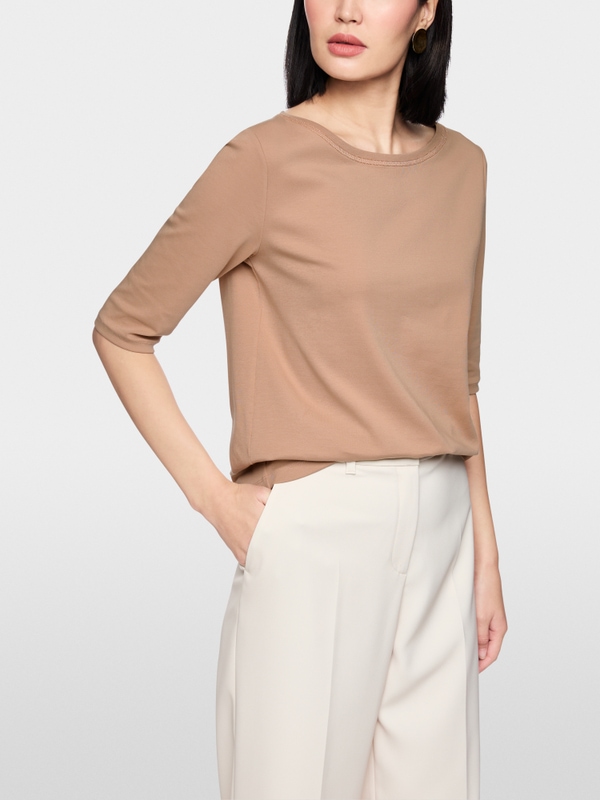 T-shirt à demi-manches avec détails décoratifs