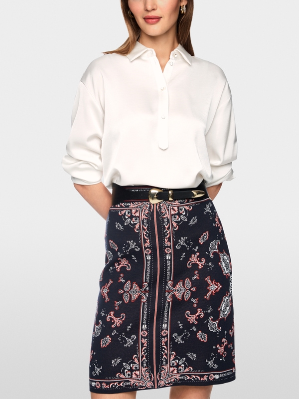 Classic style blouse ‘Rethink Together’