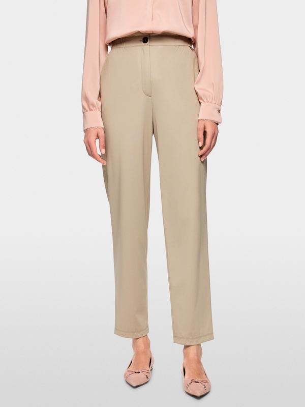 FRANCA pants with paperbag waistband