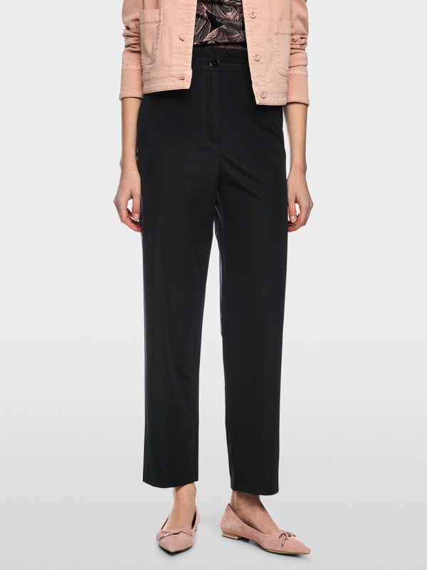 FRANCA pants with paperbag waistband