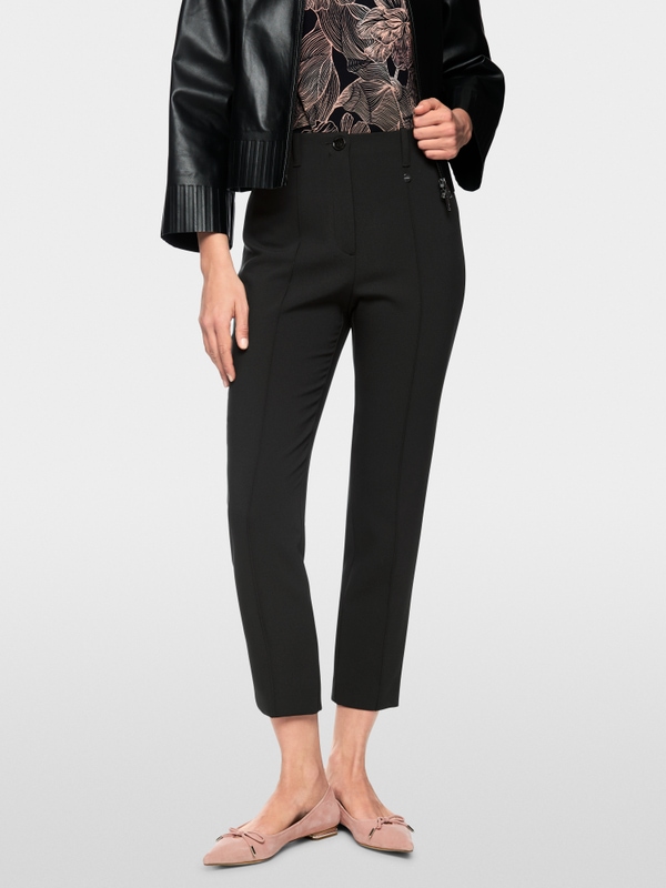 SYDNEY slim fit pants with crease