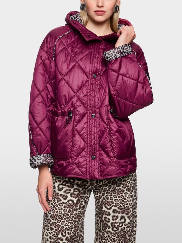 ‘Rethink Together’ quilted jacket